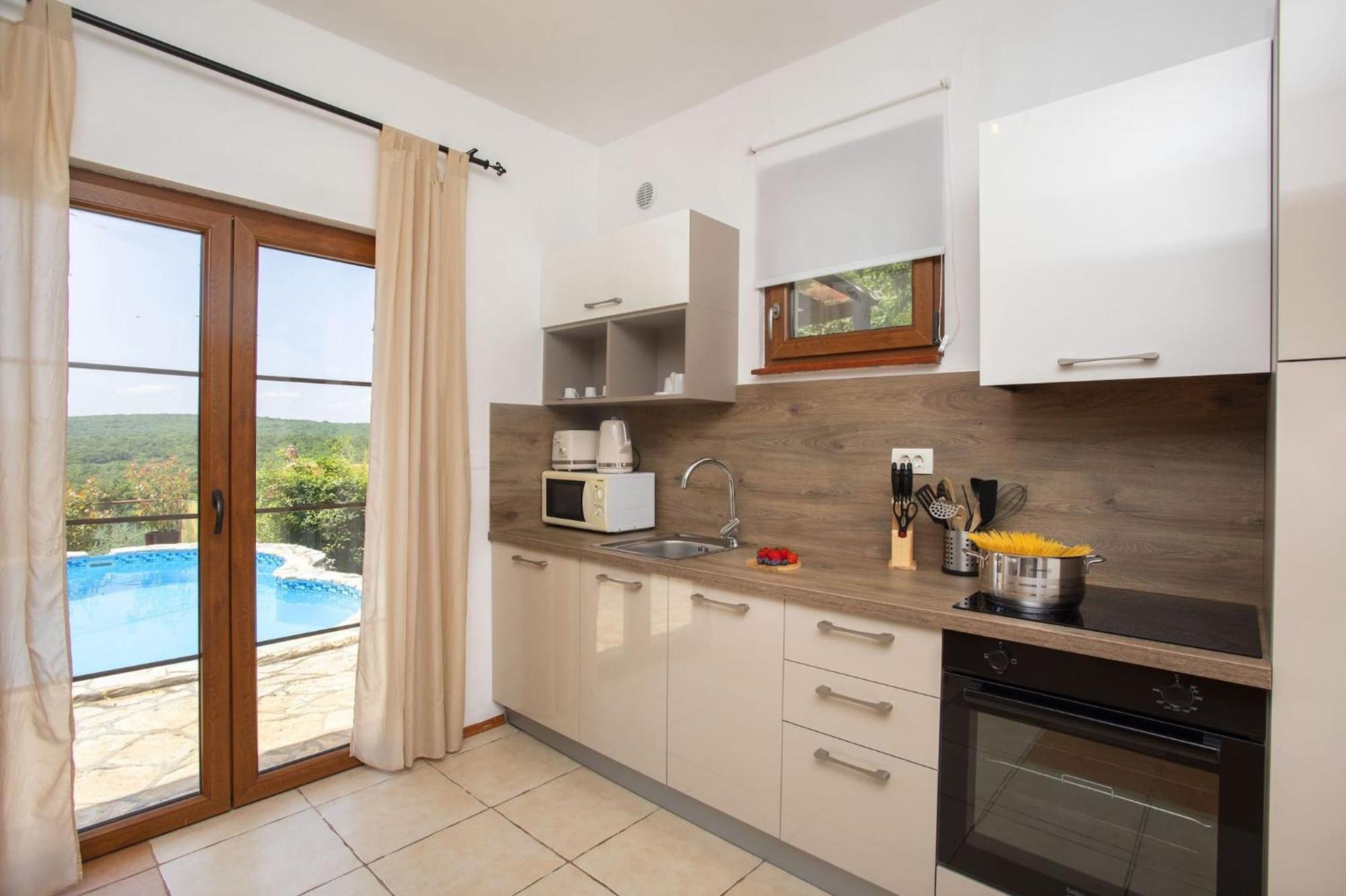 Holiday Home Deborah With Private Pool Labin  Exterior foto