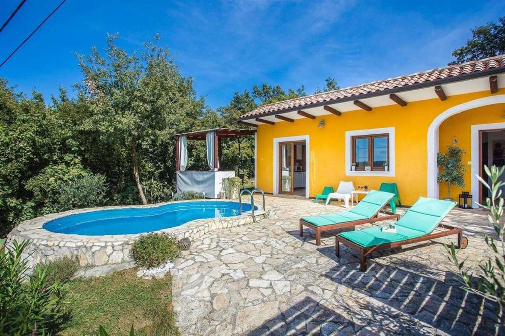 Holiday Home Deborah With Private Pool Labin  Exterior foto