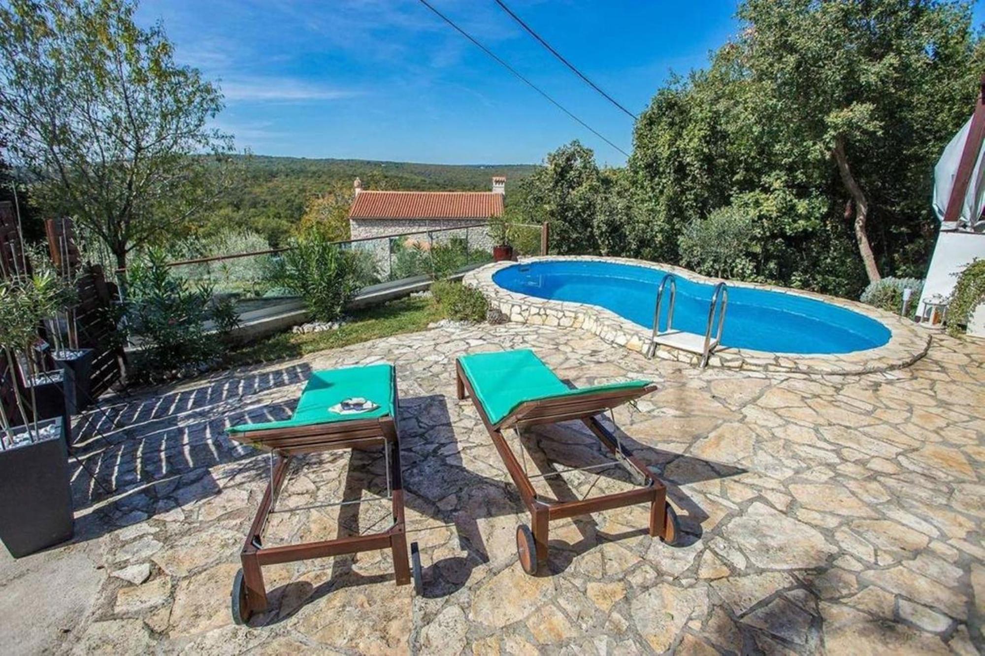 Holiday Home Deborah With Private Pool Labin  Exterior foto