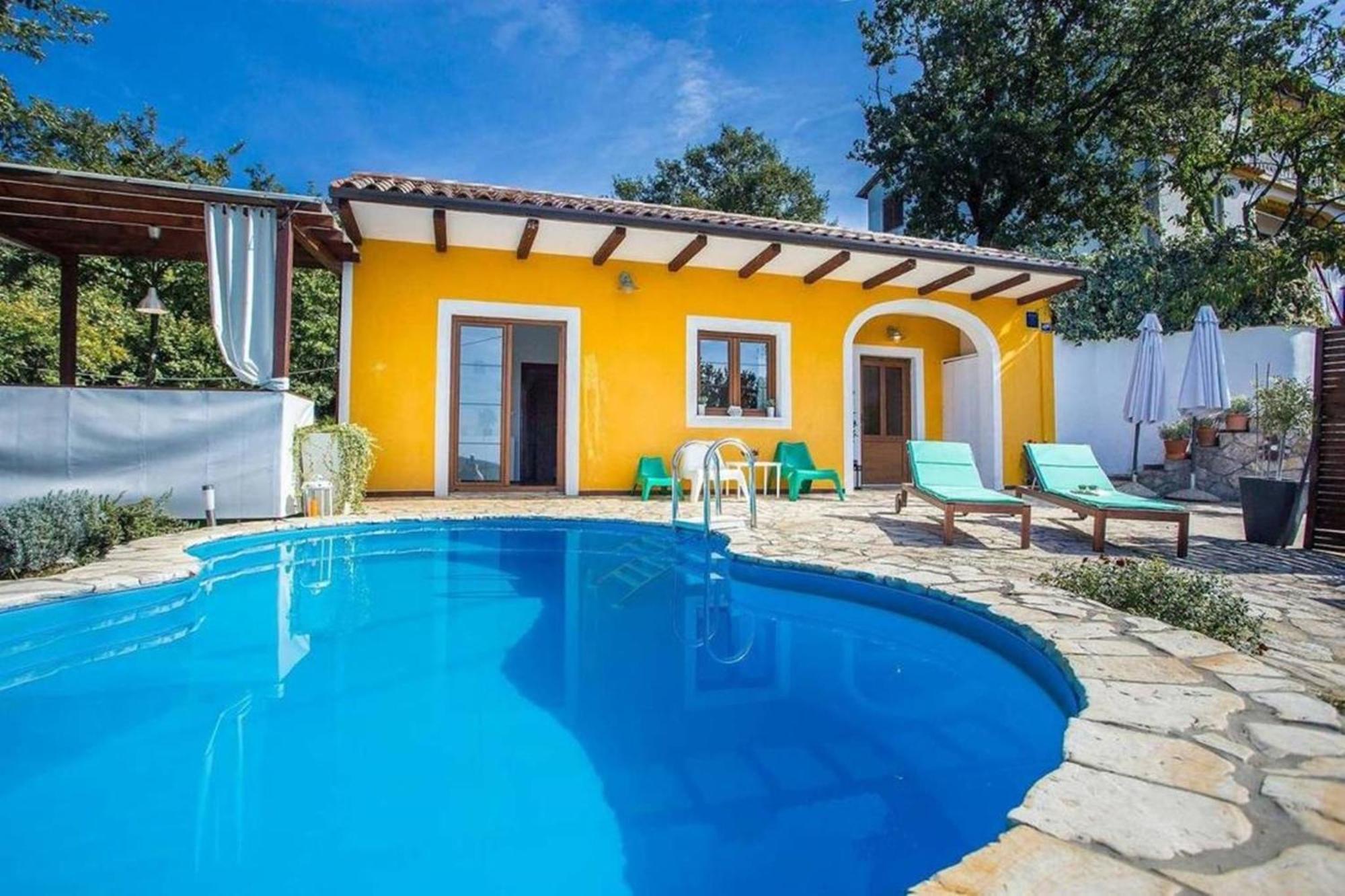 Holiday Home Deborah With Private Pool Labin  Exterior foto